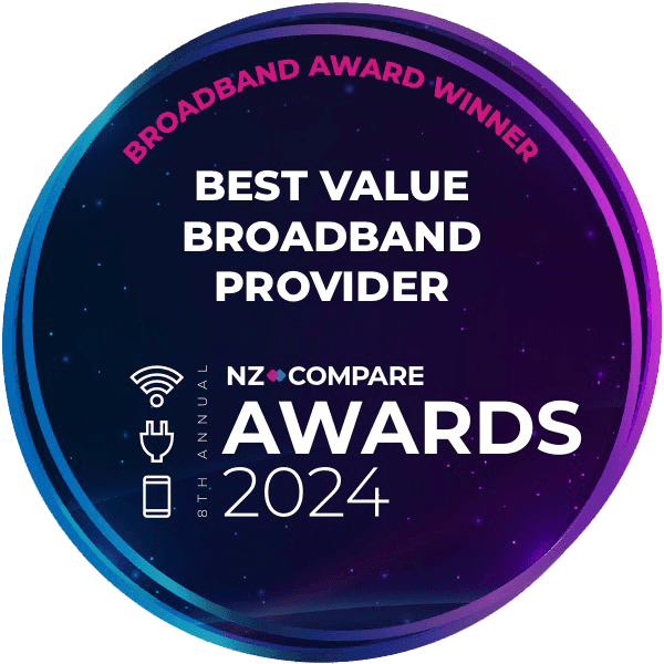NZ Compare Awards 2024 — Best Value Broadband Provider